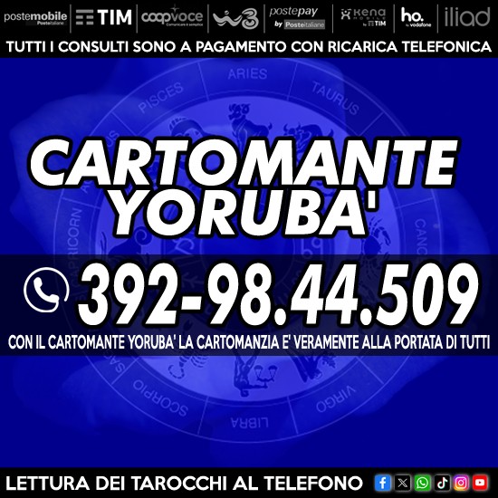 ⚝ IL CARTOMANTE YORUBA’ ⚝ LETTURA DEI TAROCCHI ⚝