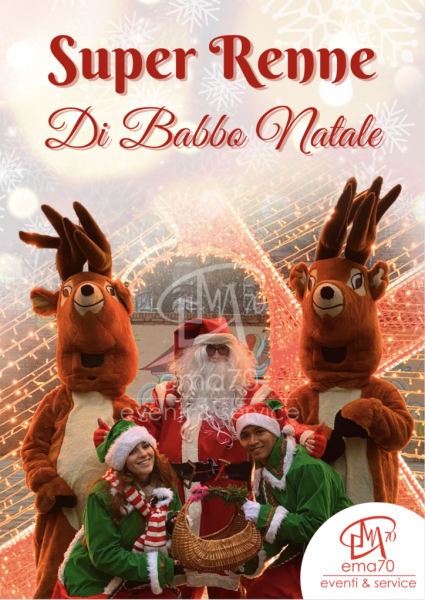 LE SUPER RENNE DI BABBO NATALE - Abano Terme (PD) Domenica 14 dicembre 2025