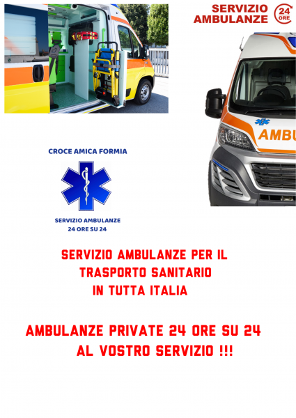 Ambulanza Privata Croce Amica Formia