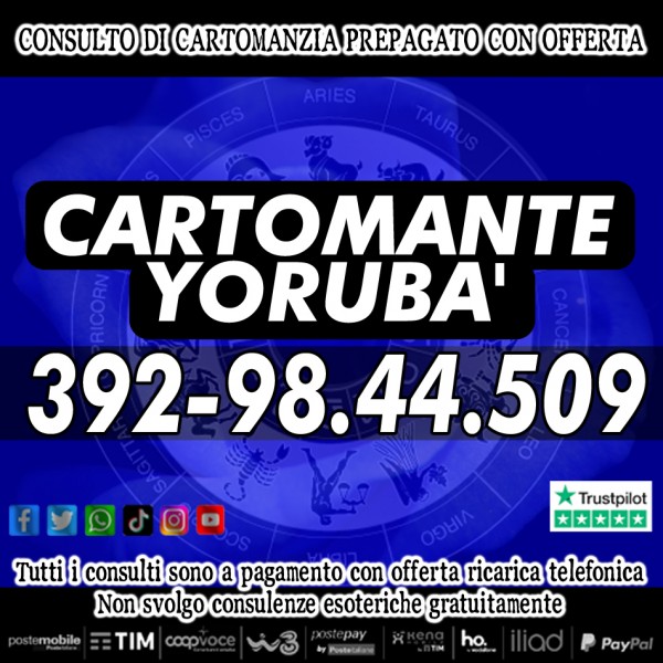 Apri le porte del successo: consulta la cartomanzia del Cartomante YORUBA'!