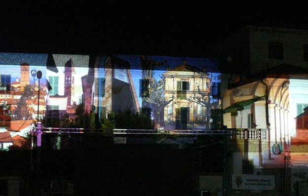 VIDEOMAPPING 3D IMMAGINI E ANIMAZIONE SU EDIFICI - PER EVENTI AZIENDALI - EVENTI PRIVATI - EVENTI PUBBLICI 