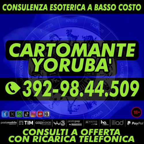 Provare per credere! La Cartomanzia del Cartomante YORUBA'