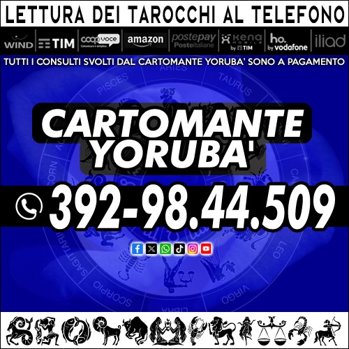 Cartomanzia - Una finestra aperta sul futuro: il Cartomante YORUBA'