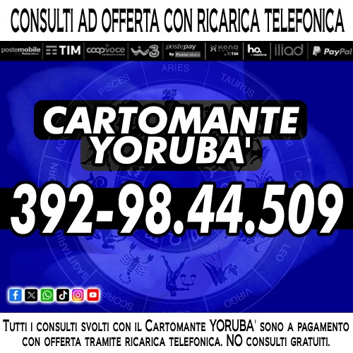 ★Consulto di Cartomanzia a offerta libera - 30 minuti di tempo per 1 consulto - Cartomante Yoruba'★