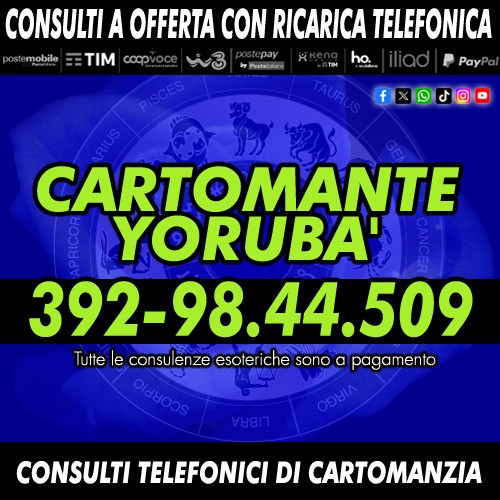 Lasciati guidare dalle carte del Cartomante YORUBA': un consulto di Cartomanzia per prendere decisioni consapevoli!