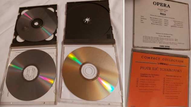 1 CD Mina Gold, n. 1 CD Mina Lochness, n. 3 CD musica Classica.