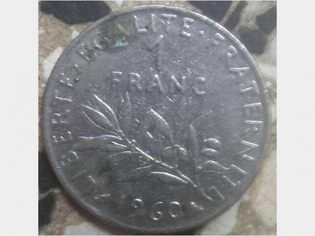 1 franco francese del 1960