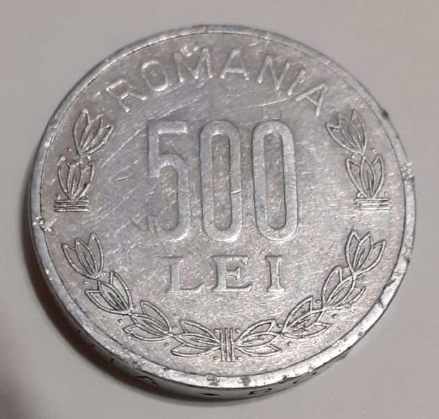 1 MONETA ROMANIA 500