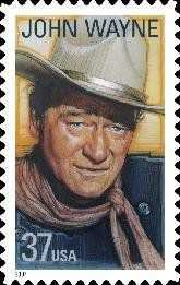 1 Rarissimo Francobollo John Wayne-Leggende di Hollywood nuovo non viaggiato