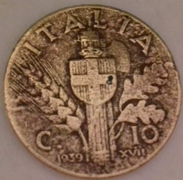 10 Centesimi Vitt.Eman.III 1939