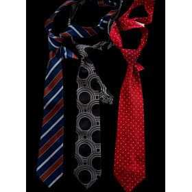 10 cravatte multi colore a prezzo conveniente