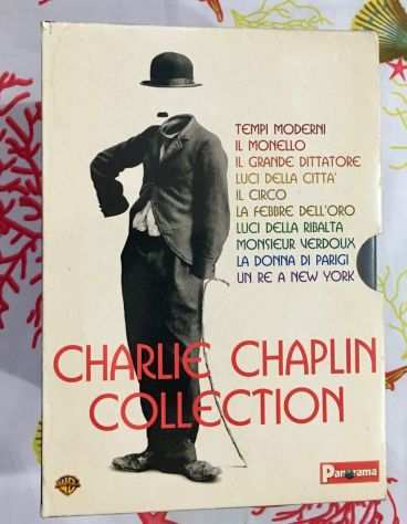 10 DVD Cofanetto Charlie Chaplin Collection WB Panorama