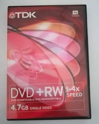 10 dvd TDK rw 4.7 gb