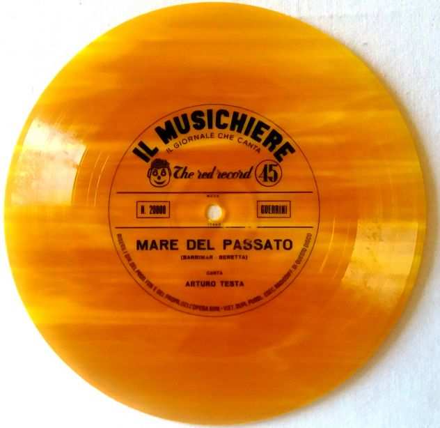 10 Flexi-disc da Rivista quotIl Musichierequot covers con pubblicitagrave Kalmine-1959
