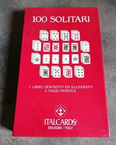 100 SOLITARI DESCRITTI E ILLUSTRATI, ROLANDO FUSI, 1980.
