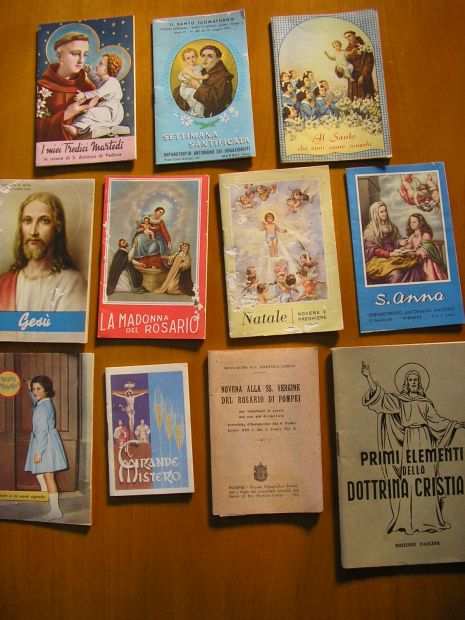 11 libretti di cultura religiosa anni 50 e 60