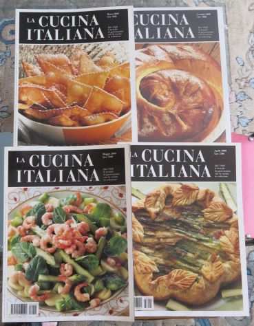 11 RIVISTE - LA CUCINA ITALIANA MENSILE DELLANNO 2001 -