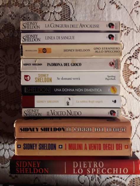 11 romanzi di Sidney Sheldon