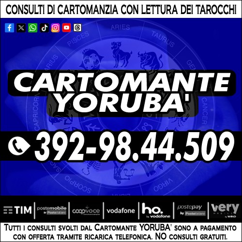 (¯`·._(¯`·._(Cartomante Yoruba')_.·´¯)_.·´¯)