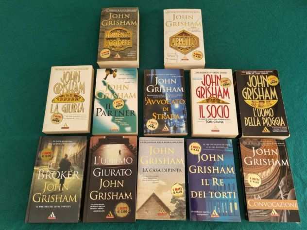 12 libri di John Grisham