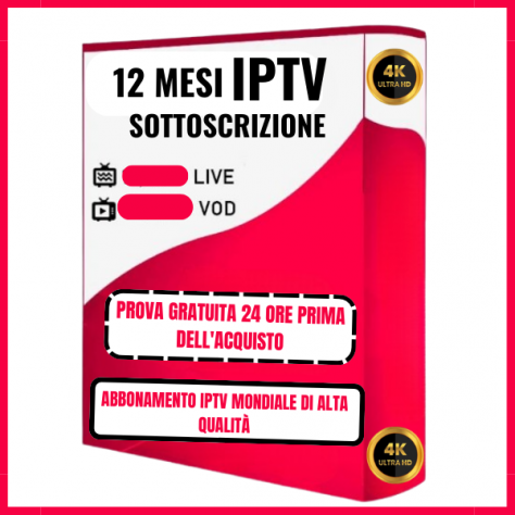 12 meses Servicios de suscripcioacuten Premium IPTV World Channels Alta calidad 4K