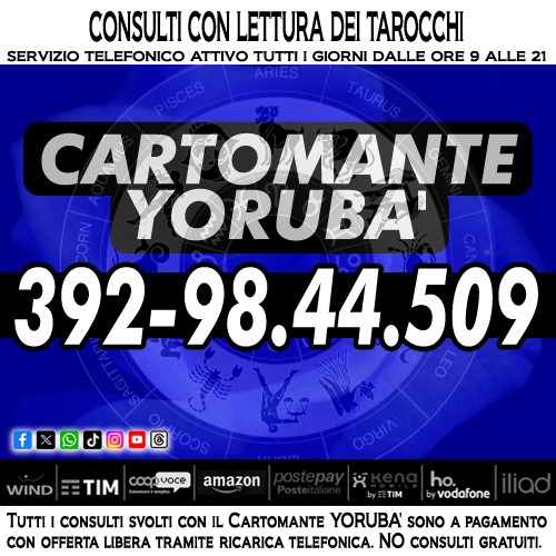  ⚝ IL CARTOMANTE YORUBA’⚝