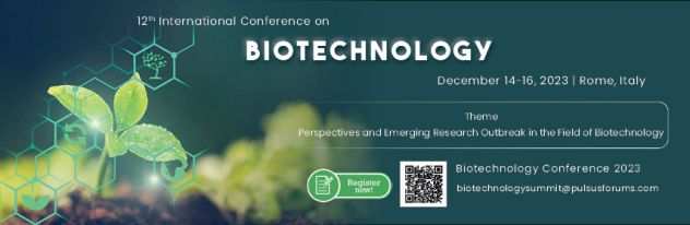 12th International Conference on Biotechnology