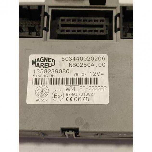 1358239080 503440020206 BODY COMPUTER FIAT Ducato 5deg Serie 2287 diesel (1) RICAMBI USATI