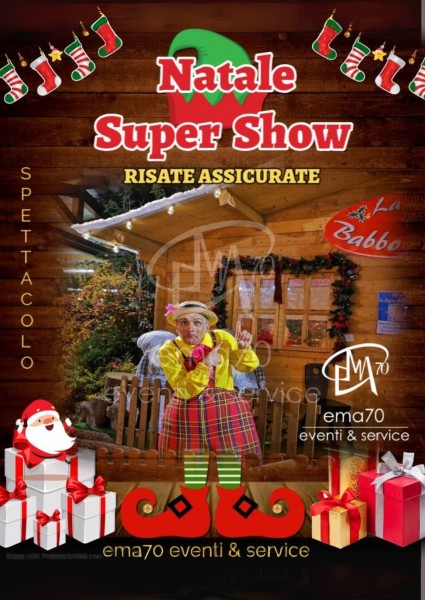 LA CASA DI BABBO NATALE - SFILATA E ANIMAZIONE SUI TRAMPOLI – ANIMARE E INCENTIVARE LO SHOPING NATALIZIO IN UN UNICO SPETTACOLO – EVENTI AZIENDALI - EVENTI PRIVATI -EVENTI PUBBLICI