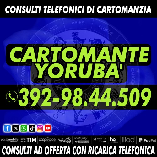 Cartomanzia - Una finestra aperta sul futuro: il Cartomante YORUBA'