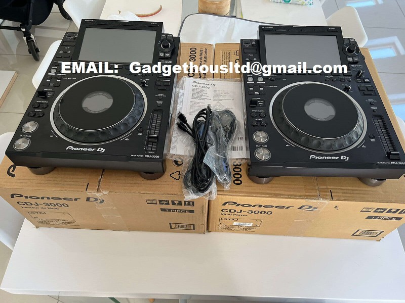 Pioneer CDJ-3000 Multi-Player / Pioneer DJM-A9 DJ Mixer / Pioneer DJ DJM-V10-LF Mixer / Pioneer DJM-S11 / Pioneer CDJ-2000NXS2 / Pioneer DJM-900NXS2 / Pioneer CDJ-Tour1 / Pioneer DJM-TOUR1 / Pioneer XDJ-XZ DJ System / Pioneer XDJ-RX3 DJ System / Pion