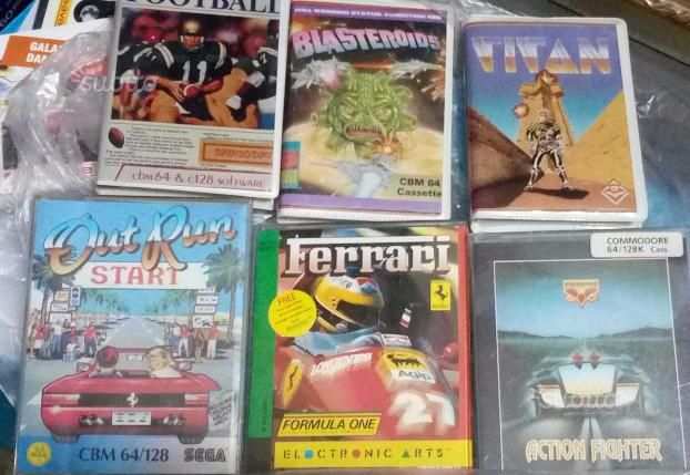 150 Cassette Commodore 64 con riviste