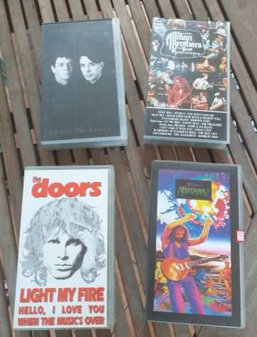 150 VIDEOCASSETTE VHS di MUSICA