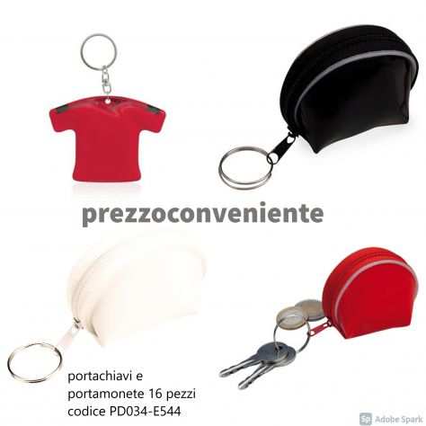 16 portachiavi porta spiccioli prezzoconveniente