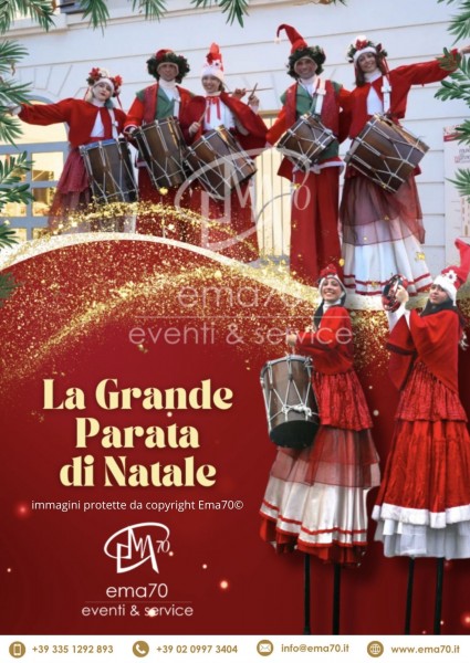 FILO DIFFUSIONE- SFILATA E ANIMAZIONE SUI TRAMPOLI – ANIMARE E INCENTIVARE LO SHOPING NATALIZIO IN UN UNICO SPETTACOLO – EVENTI AZIENDALI - EVENTI PRIVATI -EVENTI PUBBLICI