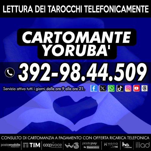 I Tarocchi del Cartomante YORUBA': svela i segreti del tuo destino con 1 consulto di Cartomanzia!