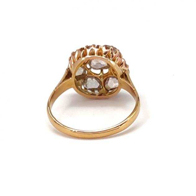 18 carati Oro - Anello - 1.76 ct Diamante