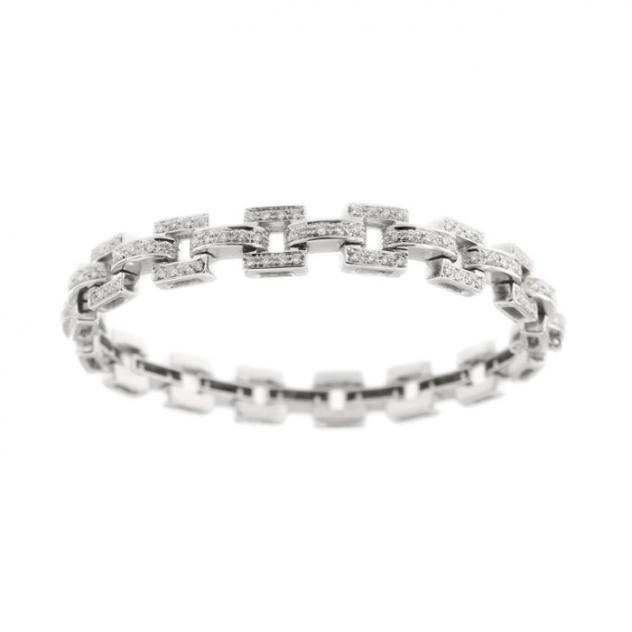 18 carati Oro bianco - Bracciale - 2.08 ct - Diamanti