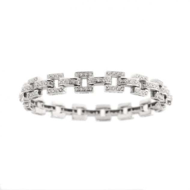 18 carati Oro bianco - Bracciale - 2.08 ct - Diamanti