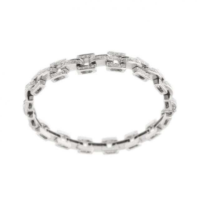 18 carati Oro bianco - Bracciale - 2.08 ct - Diamanti