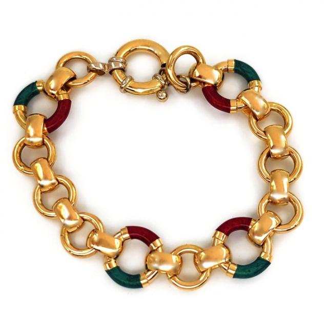 18 carati Oro bianco, Oro giallo - Bracciale