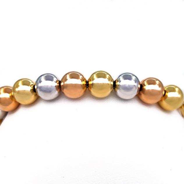 18 carati Oro bianco, Oro giallo, Oro rosa - Bracciale