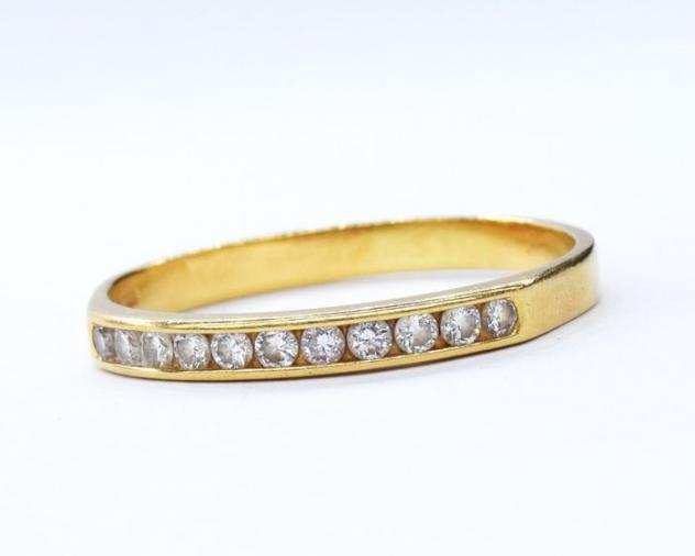 18 carati Oro giallo - Anello - 0.33 ct Diamante