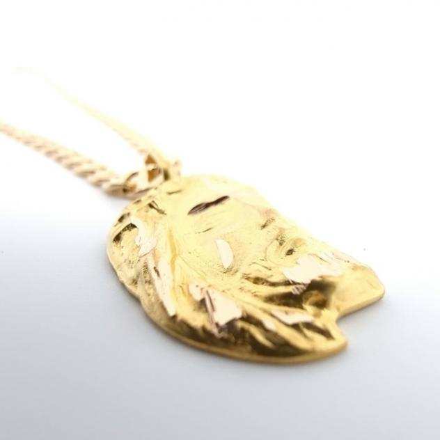 18 carati Oro giallo - Collana con pendente