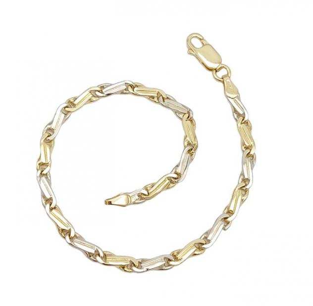 18 carati Oro giallo, Oro bianco - Bracciale