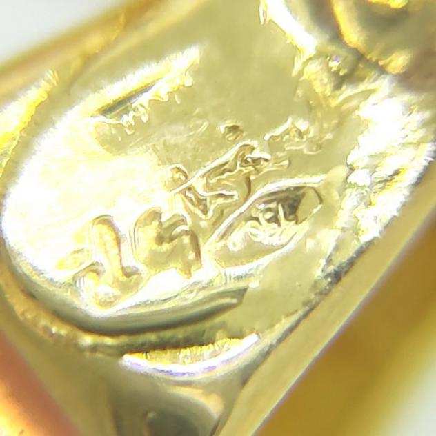 18 carati Oro giallo - Pendente - 3.25 ct Topazi - Ct 1.50 Ametiste