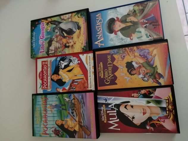 19 Cassette VHS classici Disney