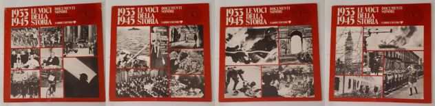 1933-1945 LE VOCI DELLA STORIA OPERA COMPLETA FABBRI EDITORI 1978, 16 LP 33 gir