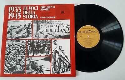 1933-1945 LE VOCI DELLA STORIA OPERA COMPLETA FABBRI EDITORI 1978, 16 LP 33 gir