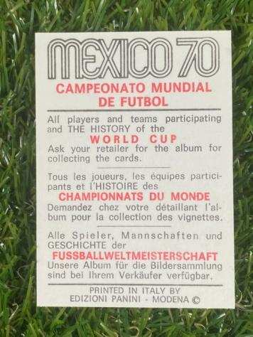 1970 - Panini - Mexico 70 World Cup, Belgium - Johan Devrindt - 1 Card
